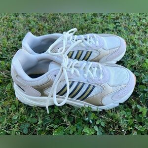 Adidas Woman’s Crazychaos 2000 Offwhite Running Workout Outdoor Shoes Size 7.5